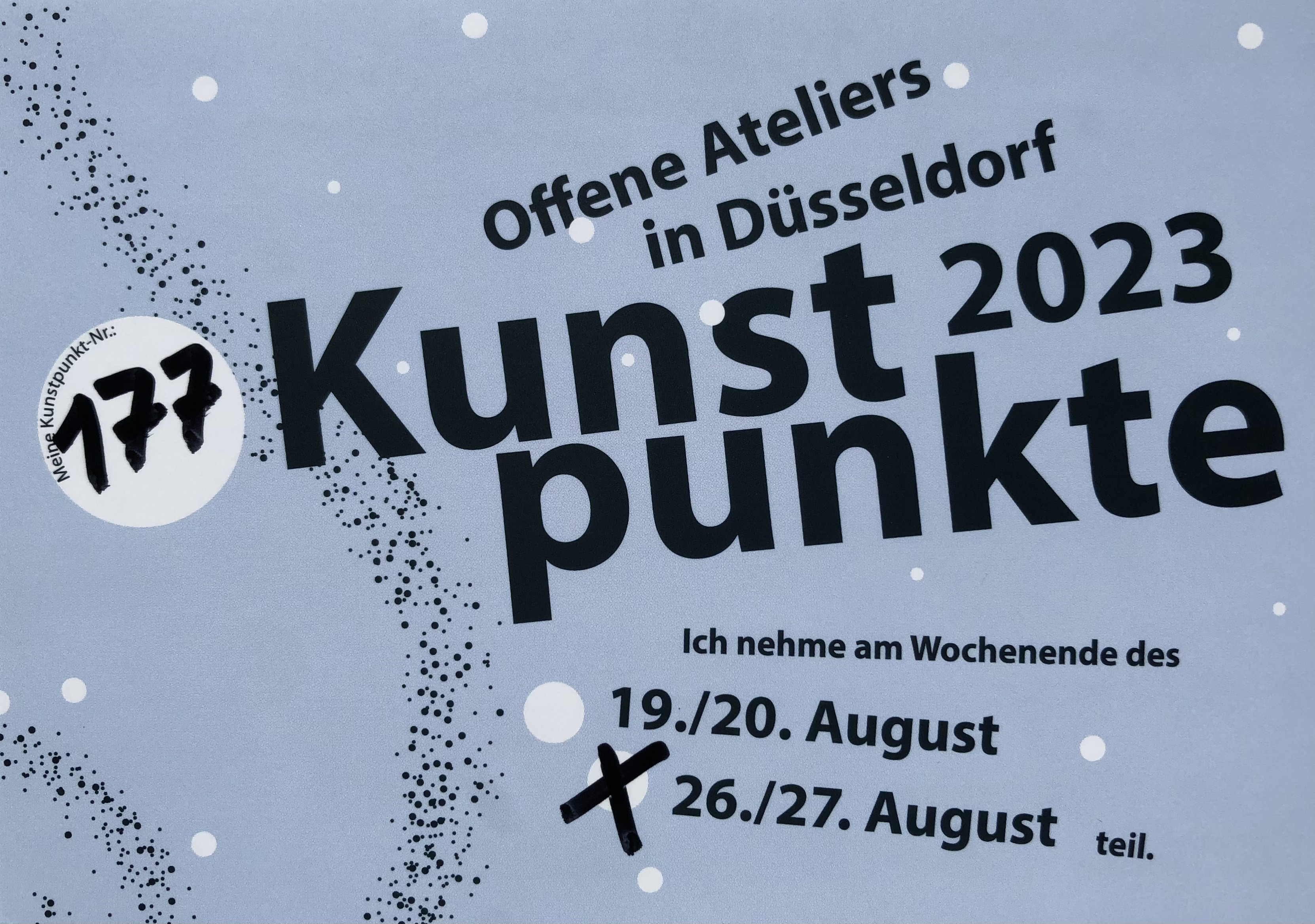 Kunstpunkte D�sseldorf, offenes Atelier, Angelika Eggert, Holzschnitt, Grafik, Zeichnung